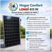 Paneles solares LONGI 615Watt - Img 58028164