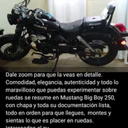 Moto MUSTANG NUEVA 250 cc. - Img 56989204