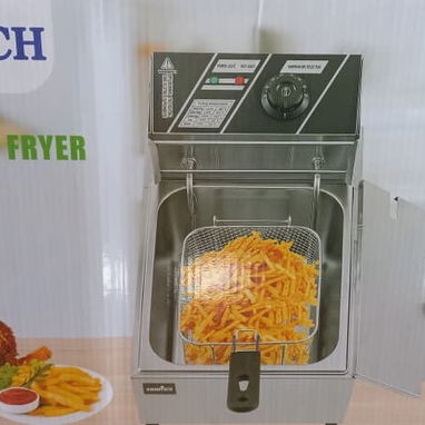 Freidora 10L Indicador Calentamiento Verde 200°C, Freidora 10L Rango Temp 50-200°C para Todo VPT#-0503 - Img 122755798