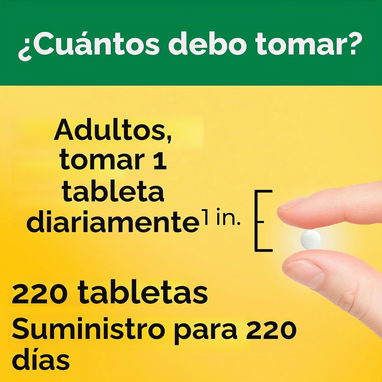 Vitamina D3 2000 UI (Nature Made · 220 cápsulas blandas) - 4/9