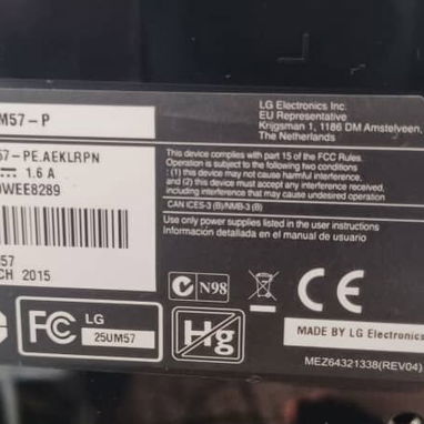 Monitor LG en perfecto estado 25 pulgadas - 4/4
