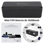 Mini ups batería de 10400mah ideal para ruter, switch teléfonos ip promedio de duración más de 4 horas - Img 52783092