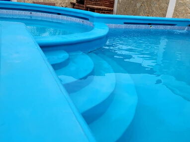 ⭐ Renta casa d 3 habitaciones,baños, terraza, piscina de adultos y niños, parrillada,a 50 m del mar, Guanabo - Img 62303890