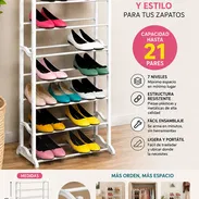 Zapatera de 7 niveles blanca (DH) - Img 55709429