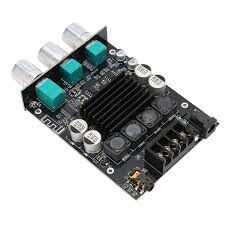 Placa amplificadora de audio Bluetooth de 2.1 canales XY-E100H. - Img 100394366