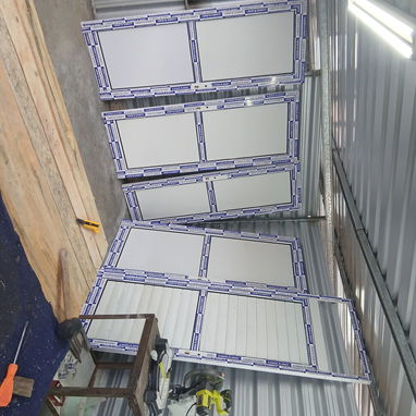 CARPINTERIA DE ALUMINIO OFERTASO 170USD EL METRO CUADRADO 👆TRABAJAMOS CON MARQUETERÍA NEGRA Y BLANCA - Img 116634680