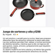 Juego de sartenes y olla - Img 58058047