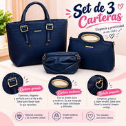 Juego de carteras de 3 piezas excelente material y buena capacidad  35 USD el set - Img 58090027