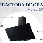 Campana extractora Drija 90 Black - Img 58064215