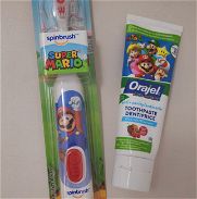 Cepillo de dientes eléctrico y pasta de diente infantil - Img 45951766
