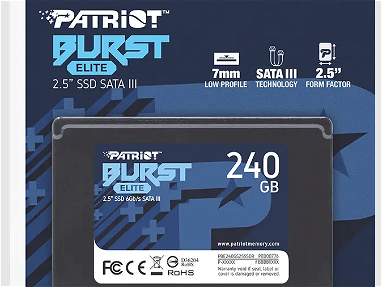 SSD 120PATRIOT/NUEVO EN SU BLISTER+GARANTÍA - Img main-image