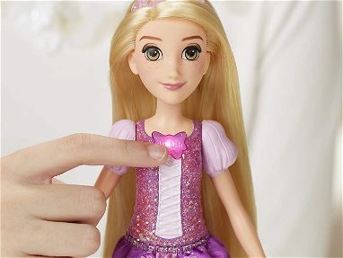 Linda Disney Princesa Rapunzel Canción brillante, Muñeca Rapunzel canta “Cuando empezare a vivir“, Sellada en caja - Img 34718001