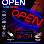 Cartel Open lumínico - Img 57420645