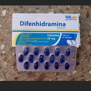 Difenhidramina de 25mg 30 tab - Img 52351642
