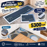 Juego de 2 Alfombras 3D para Cocina Pasión Guajira - Img 58162372
