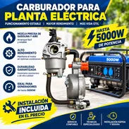 Carburador a gas para planta eléctrica - Img 57534408