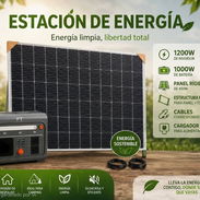 Estación de energía + panel solar de 400w - Img 57184216