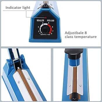 Selladora de naylon 30 cm con 3 resistencia respuesto .  60 Usd - Img 116850480