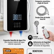 Calentador de agua eléctrico para ducha Marca Saco - Img 57908867