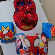 Vendo combo de flotadores y pachanguita temático de Spiderman - Img 58367311