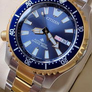citizen promaster fugu driver automático, cristal zafiro,cumple con la norma iso como reloj de buceo wr 200 metros - Img 54667349