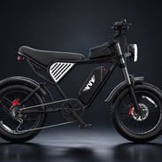 YVY C20 e-bike fat tire 20x4 2000W 48V 20Ah black LCD suspension complete - Img 57552792
