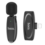 Hoco - L15 Crystal Micrófono de Solapa Inalámbrico Digital para iPhone 🌐 - Img 56743463