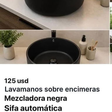Lavamanos sobre encimera - 7/10