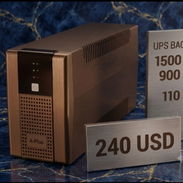 TOTAL PROTECCIÓN BACKUP 1500 VA 110V 900 W EN CAJA NUEVO USTED LO ESTRENA CON DOBLE BATERÍA DE 12V 9AH - Img 57477773