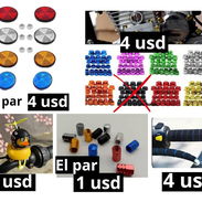 Embellecedor de tornillos azul, rojo , verde , amarillo, blanco , Morado, naranja - Img 55280710