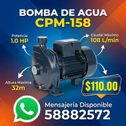 BOMBA DE AGUA CENTRÍFUGA CPM-158 (1.0 HP) VPT-0404 - Img 55991633