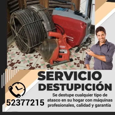 PLOMERO SERVICIO DESTUPICION TUB. SANITARIAS. - Img 81365135