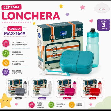 Set de lonchera para niños - Img 123078769