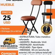 SILLA PLEGABLE TAPIZADA - Img 55103336