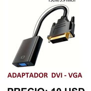 ADAPTADOR DVI-VGA . TENGO MENSAJERIA A VARIOS MUNICIPIOS DE LA HABANA - Img 57667853