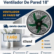 Ventilador De Pared (Marca EKO) - Img 56564468