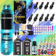 Kit Maquina de Tatuar + Bateria x2 $60usd - Img 58152611
