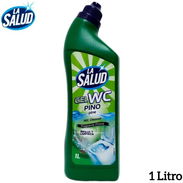 Gel limpiador de inodoro WC La Salud 1 litro — eucalipto, ocean o pino - Img 58202474