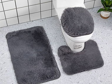 Juegos de 3 alfombras de baño e hisopos - Img main-image