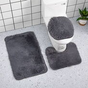 Juegos de 3 alfombras de baño e hisopos - Img 45545475