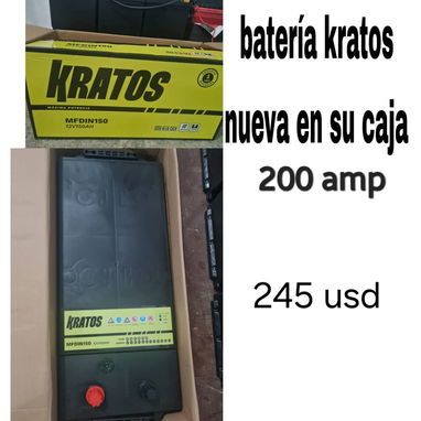 Baterías de 200 amp 60 amperes 75amp 45 amp de varios amperes mas - Img 113495146