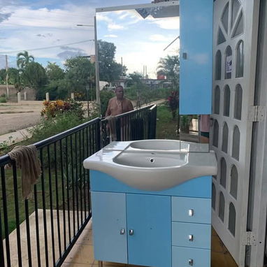 Muebles para su baño moderno todo importado primera calidad 1 año de garantía trasporte asta su casa - 6/10