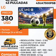 Televisor Smart TV LG de 43 pulgadas. - Img 57554946