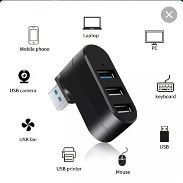 Hub USB Splitter, adaptador 3 puerto - Img 45673016