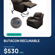 Butacón reclinable - Img 57278279
