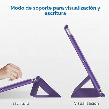 🍑Funda Protectora para iPad 10.2" – Morada🍑  Compatible con iPad 9ª, 8ª y 7ª - 5/6