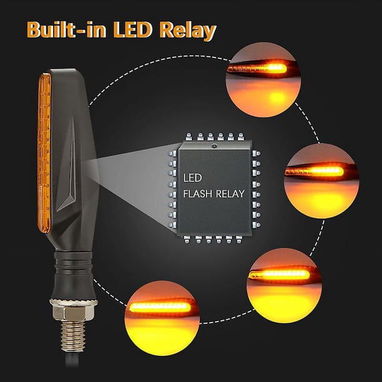 Universo LED con las mejores ofertas / Neblineros borde único 5 funciones / Tipo bala morados / Indicadores secuenciales - Img 119185310