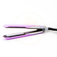 Plancha Para el Pelo Hot Line. Placas de cerámica. Proteína de Keratina. Púrpura 🟣 🔶 $25 - Img 58064158