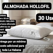 ALMOHADA HOLLOFIL, Garantía de 15 días, Entrega por un mínimo costo adicional para toda La Habana - Img 53741029
