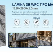 Lámina de WPC Acabado Mármol Tipo 2 - Img 57850057